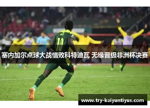 塞内加尔点球大战惜败科特迪瓦 无缘晋级非洲杯决赛 塞内加尔点球大战惜败科特迪瓦 无缘晋级非洲杯决赛